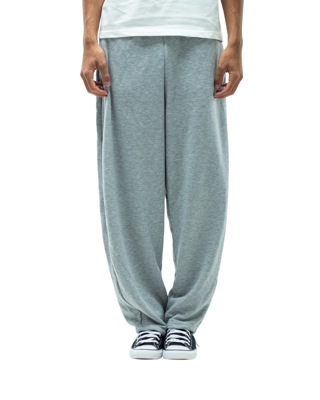 Grey Balloon Sweatpants