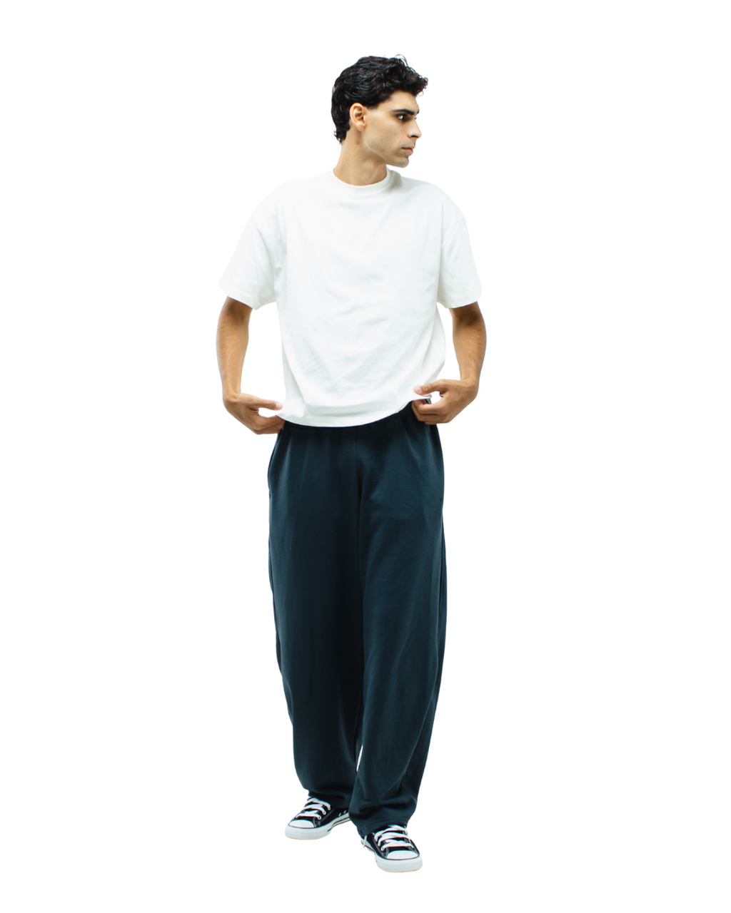 Charcoal Balloon Sweatpants