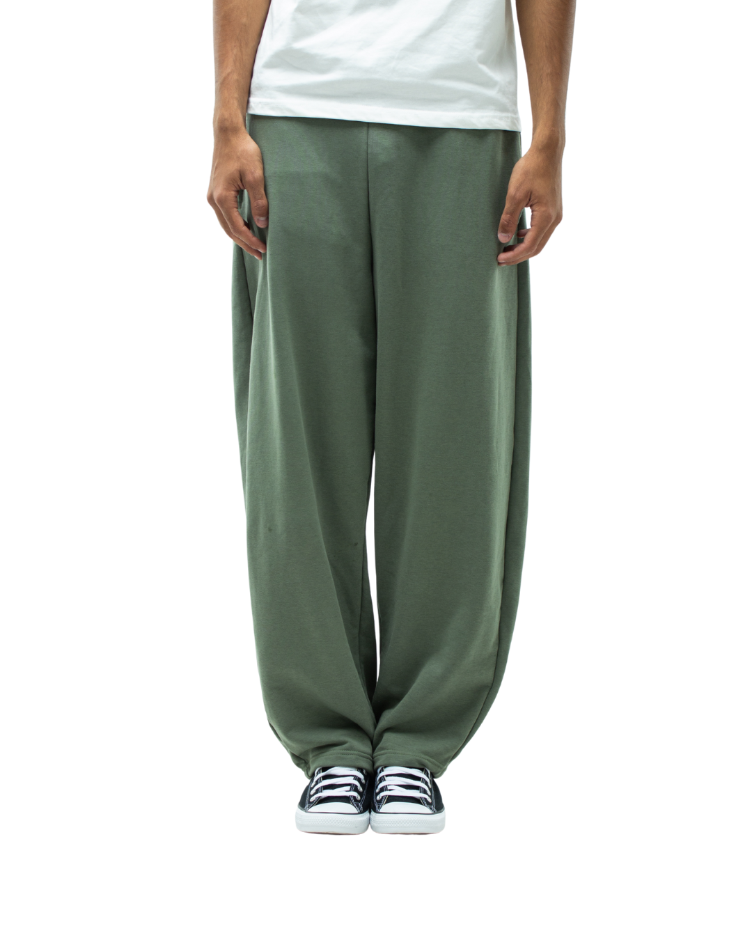 Olive Balloon Sweatpants