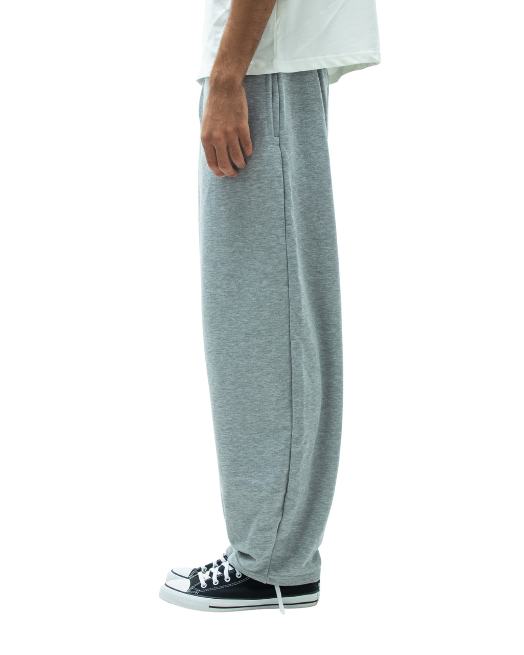 Grey Balloon Sweatpants
